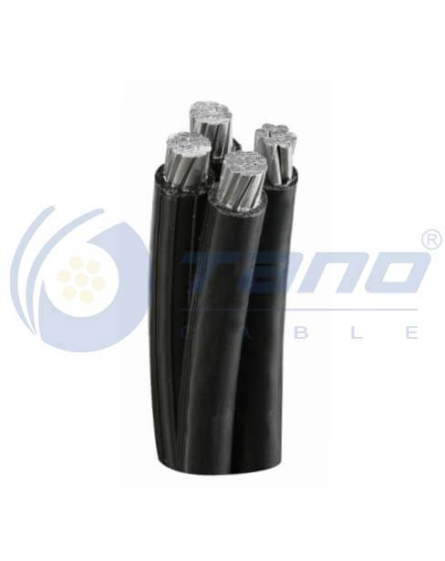 What are the main features of ABC overhead insulated cable